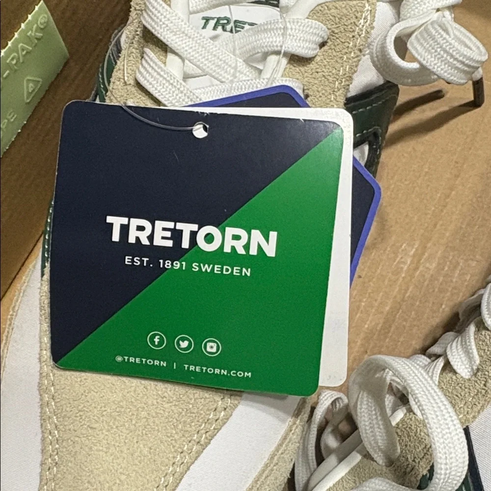 Tretorn Kristine Retro Athletic Jogger Sneakers Womens Size 7 NWT